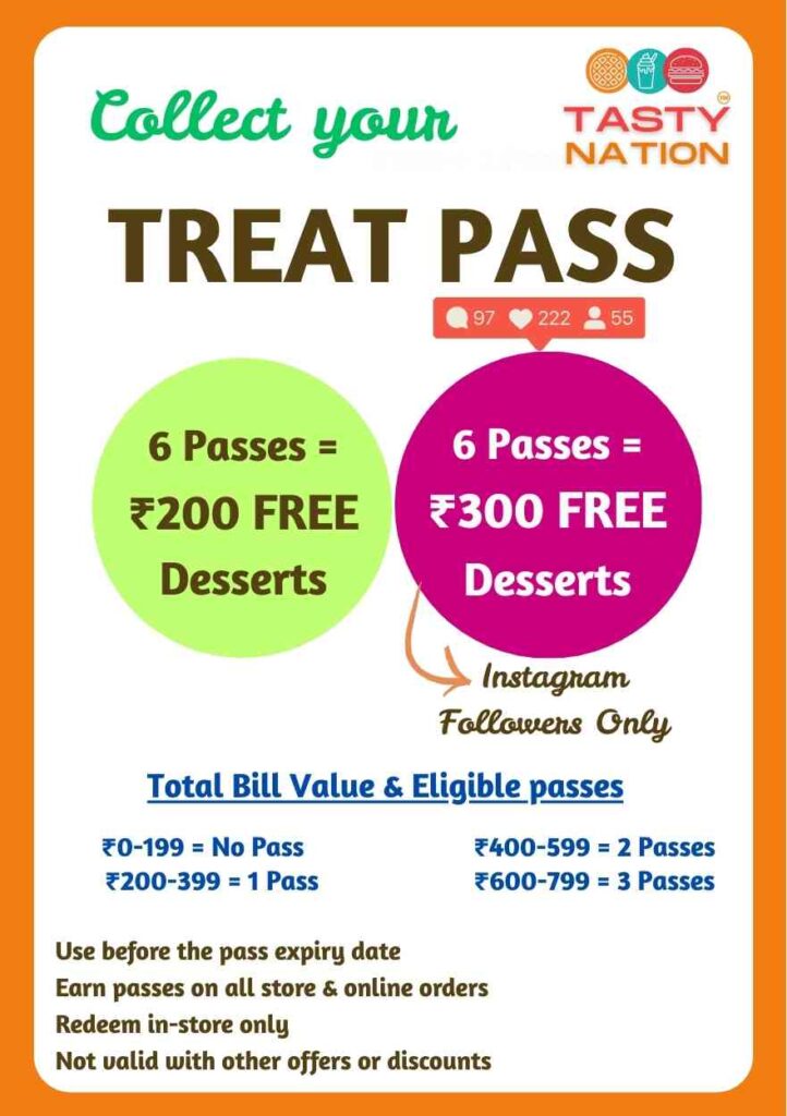 Tasty Nation Treat Pass Loyalty Program